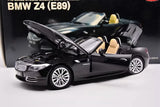 [Kyosho] 1:18 BMW 2014 Z4 sDrive35i E85 Convertible zwart modelauto Die-Cast