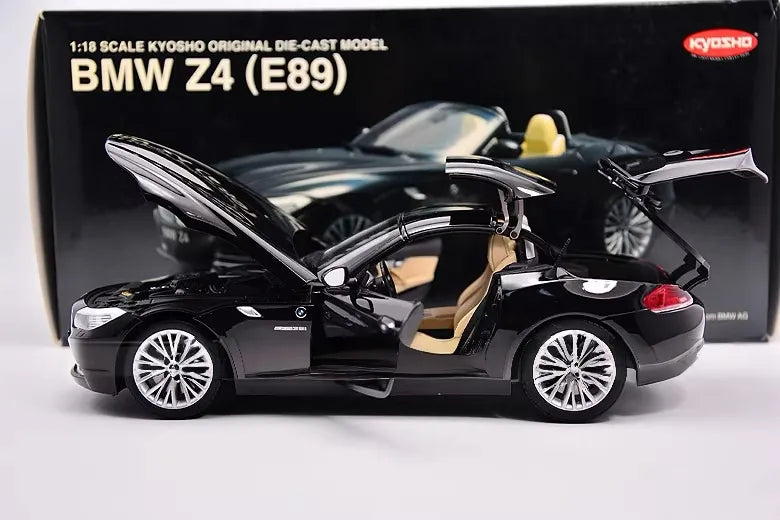 [Kyosho] 1:18 BMW 2014 Z4 sDrive35i E85 Convertible zwart modelauto Die-Cast