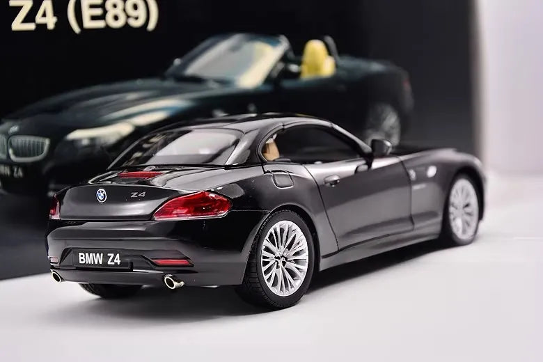 [Kyosho] 1:18 BMW 2014 Z4 sDrive35i E85 Convertible nero modellino di auto Die-Cast
