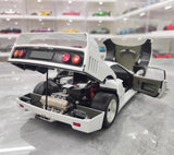 [Kyosho] 1:18 Ferrari 1987 F40 White Model Car Die-Cast
