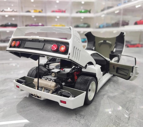 [Kyosho] 1:18 Ferrari 1987 F40 wit modelauto Die-Cast