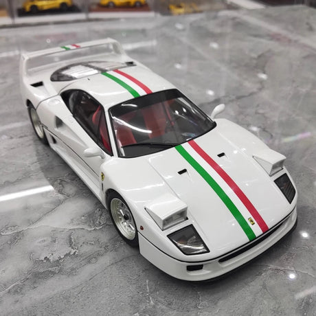 [Kyosho] 1:18 Ferrari 1987 F40 wit modelauto Die-Cast