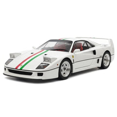 [Kyosho] 1:18 Ferrari 1987 F40 White Model Car Die-Cast