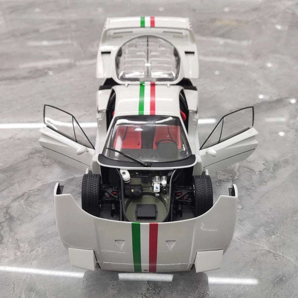 [Kyosho] 1:18 Ferrari 1987 F40 White Model Car Die-Cast