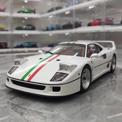 [Kyosho] 1:18 Ferrari 1987 F40 White Model Car Die-Cast