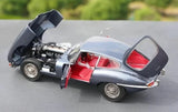 [Kyosho] 1:18 Jaguar 1974 E-Type Blue Model Car Die-Cast