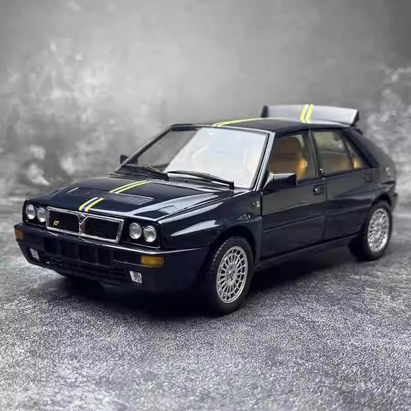 [Kyosho] 1:18 Lancia 1993 Delta HF Integrale Evo II Blue Model Car Die-Cast