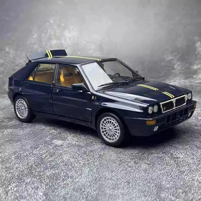 [Kyosho] 1:18 Lancia 1993 Delta HF Integrale Evo II Blue Model Car Die-Cast