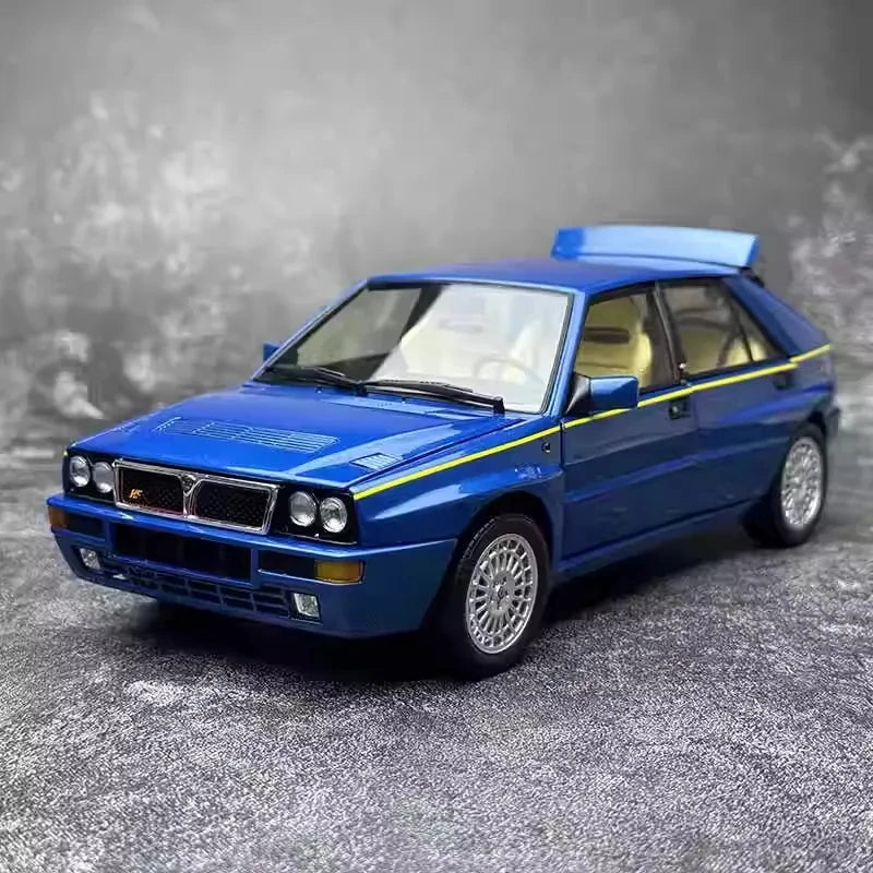 [Kyosho] 1:18 Lancia 1993 Delta HF Integrale Evo II Cyan Model Car Die-Cast