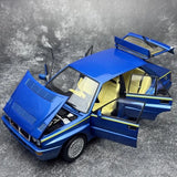 [Kyosho] 1:18 Lancia 1993 Delta HF Integrale Evo II Cyan Model Car Die-Cast