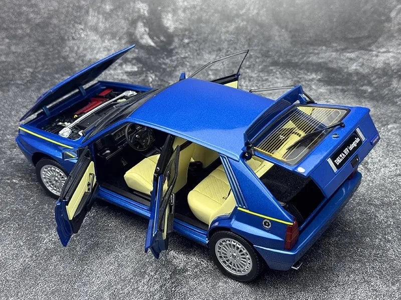 [Kyosho] 1:18 Lancia 1993 Delta HF Integrale Evo II Cyan Model Car Die-Cast