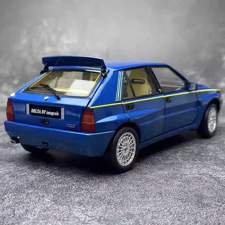 [Kyosho] 1:18 Lancia 1993 Delta HF Integrale Evo II Cyan Model Car Die-Cast