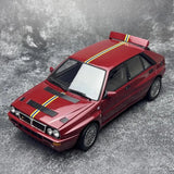 [Kyosho] 1:18 Lancia 1993 Delta HF Integrale Evo II Deep röd modellbil Die-Cast