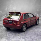 [Kyosho] 1:18 Lancia 1993 Delta HF Integrale Evo II Deep röd modellbil Die-Cast