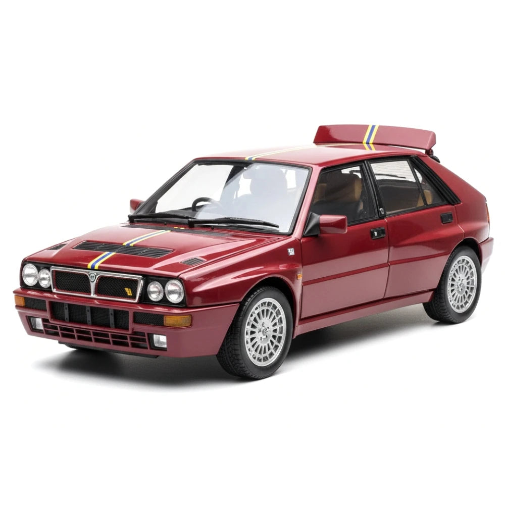 [Kyosho] 1:18 Lancia 1993 Delta HF Integrale Evo II Deep röd modellbil Die-Cast