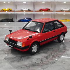 [Kyosho] 1:18 Mazda 1985 Familia XG Red Model Car Die-Cast
