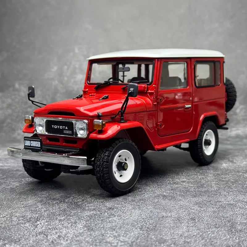 [Kyosho] 1:18 Toyota 1960 Land Cruiser FJ40 Red Model Car Die-Cast