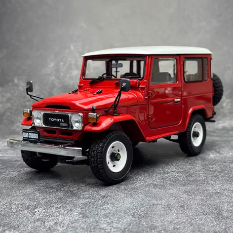 [Kyosho] 1:18 Toyota 1960 Land Cruiser FJ40 Red Model Car Die-Cast
