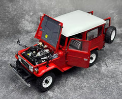 [Kyosho] 1:18 Toyota 1960 Land Cruiser FJ40 Red Model Car Die-Cast