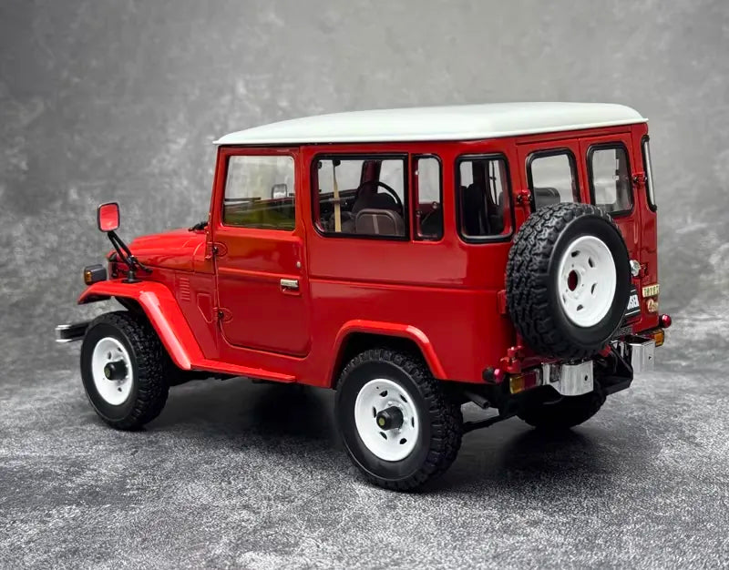 [Kyosho] 1:18 Toyota 1960 Land Cruiser FJ40 Red Model Car Die-Cast