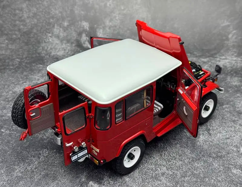 [Kyosho] 1:18 Toyota 1960 Land Cruiser FJ40 Red Model Car Die-Cast