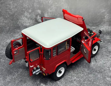 [Kyosho] 1:18 Toyota 1960 Land Cruiser FJ40 Red Model Car Die-Cast