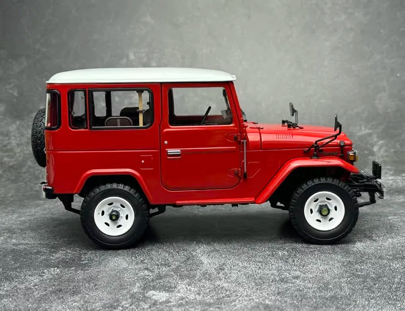[Kyosho] 1:18 Toyota 1960 Land Cruiser FJ40 Red Model Car Die-Cast