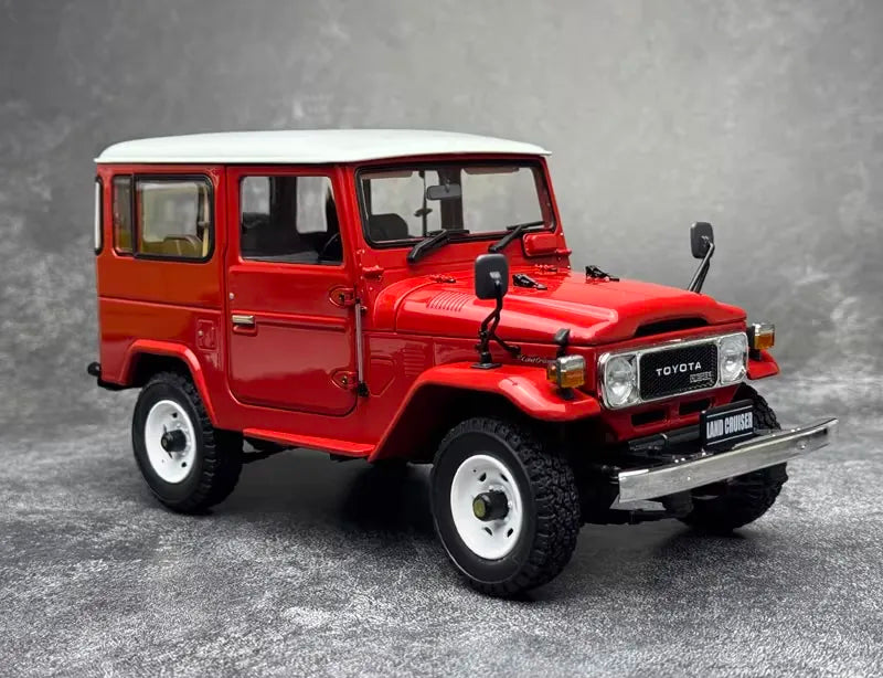 [Kyosho] 1:18 Toyota 1960 Land Cruiser FJ40 Red Model Car Die-Cast