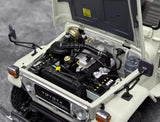 [Kyosho] 1:18 Toyota 1960 Land Cruiser FJ40 White Model Car Die-Cast