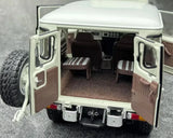 [Kyosho] 1:18 Toyota 1960 Land Cruiser FJ40 White Model Car Die-Cast