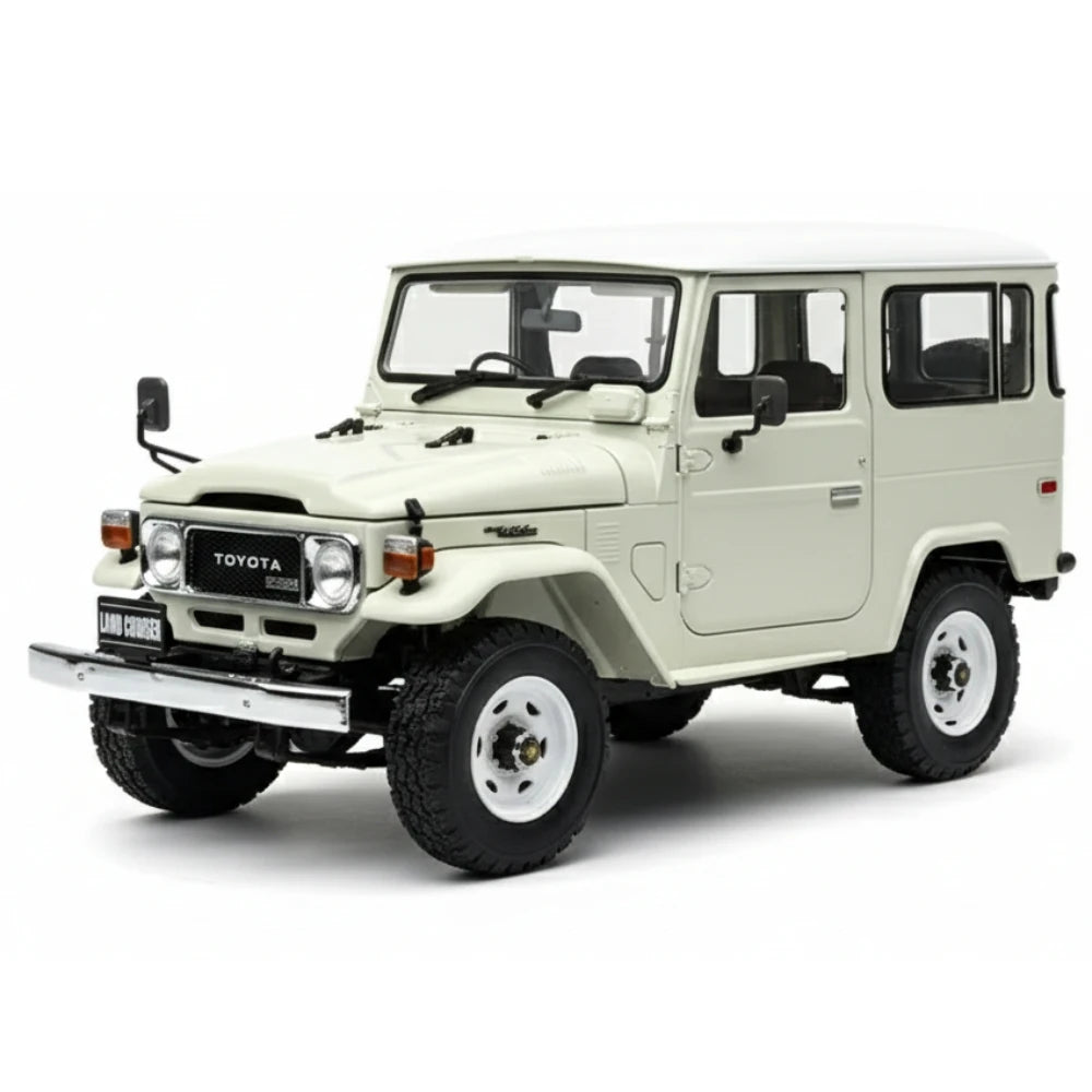 [Kyosho] 1:18 Toyota 1960 Land Cruiser FJ40 White Model Car Die-Cast