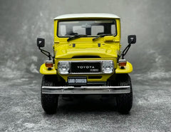 [Kyosho] 1:18 Toyota 1960 Land Cruiser FJ40 Yellow Model Car Die-Cast