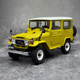 [Kyosho] 1:18 Toyota 1960 Land Cruiser FJ40 Yellow Model Car Die-Cast
