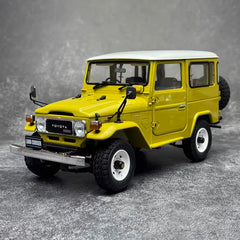 [Kyosho] 1:18 Toyota 1960 Land Cruiser FJ40 Yellow Model Car Die-Cast