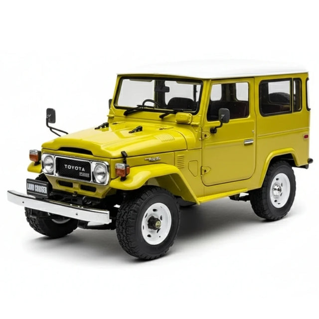 [Kyosho] 1:18 Toyota 1960 Land Cruiser FJ40 Yellow Model Car Die-Cast