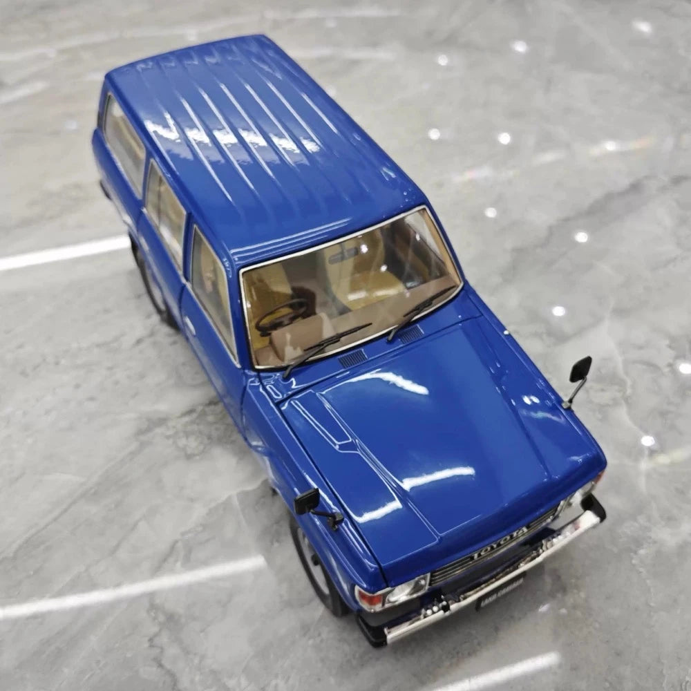 [Kyosho] 1:18 Toyota 1980 Land Cruiser J60 Blue Model Car Die-Cast
