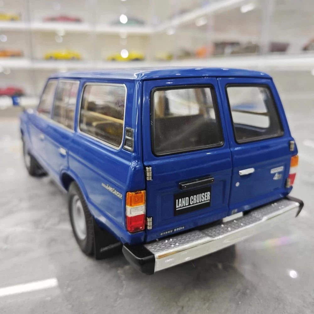 [Kyosho] 1:18 Toyota 1980 Land Cruiser J60 Blue Model Car Die-Cast