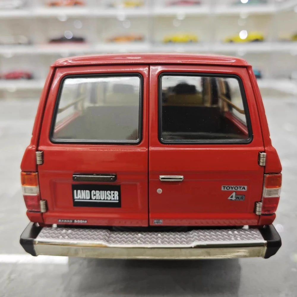 [Kyosho] 1:18 Toyota 1980 Land Cruiser J60 Red Model Car Die-Cast