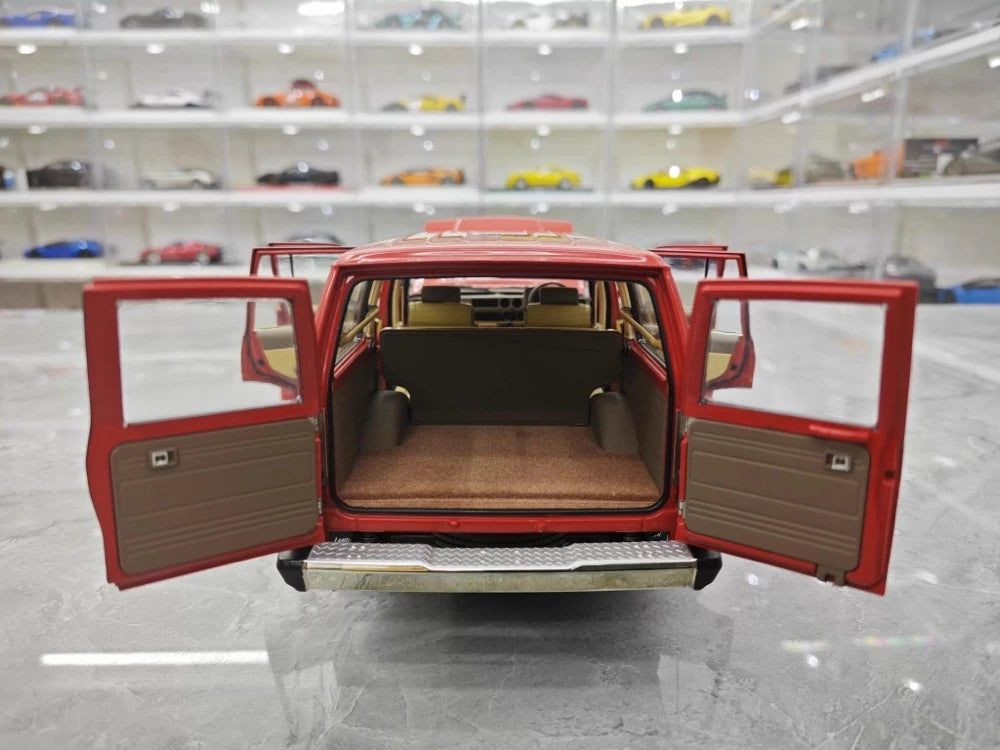 [Kyosho] 1:18 Toyota 1980 Land Cruiser J60 Red Model Car Die-Cast