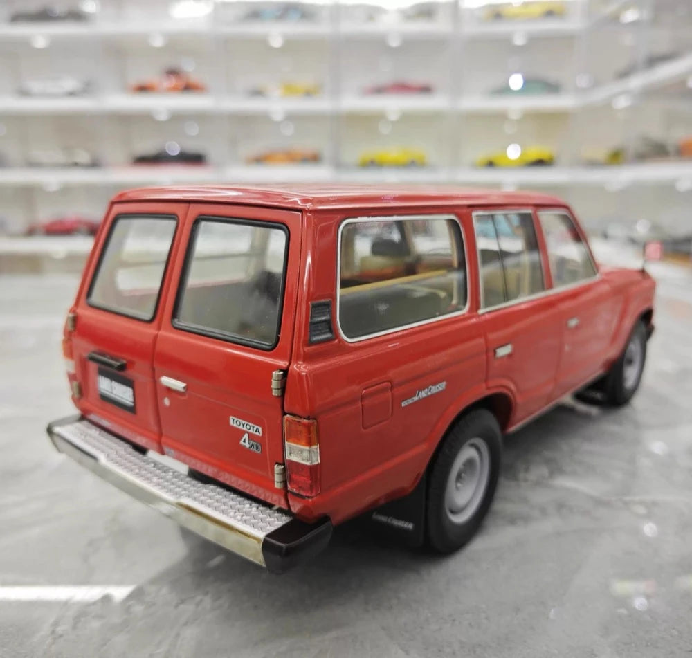 [Kyosho] 1:18 Toyota 1980 Land Cruiser J60 Red Model Car Die-Cast