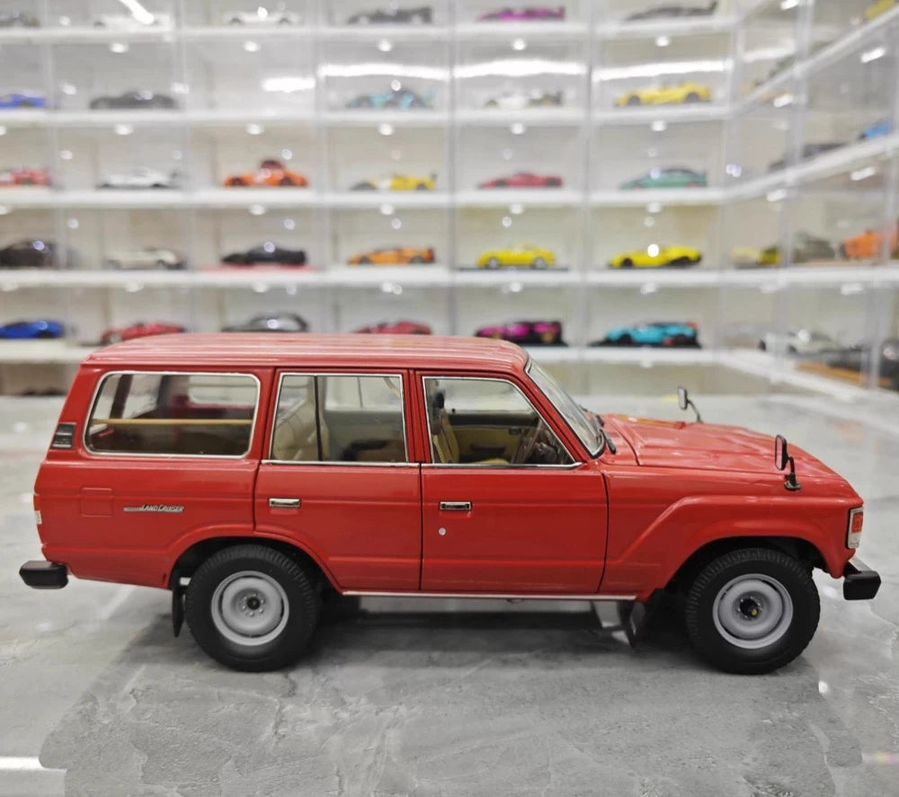 [Kyosho] 1:18 Toyota 1980 Land Cruiser J60 Red Model Car Die-Cast