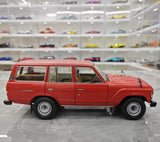 [Kyosho] 1:18 Toyota 1980 Land Cruiser J60 Red Model Car Die-Cast