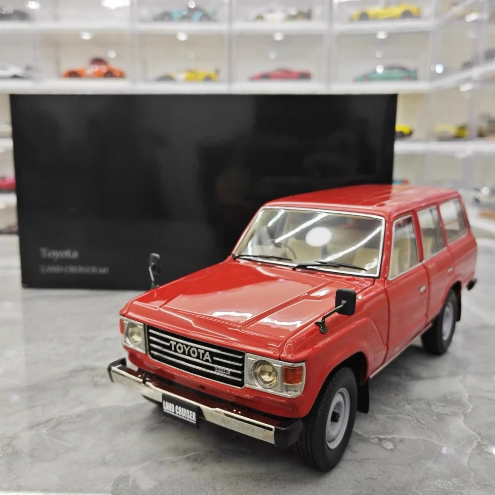 [Kyosho] 1:18 Toyota 1980 Land Cruiser J60 Red Model Car Die-Cast