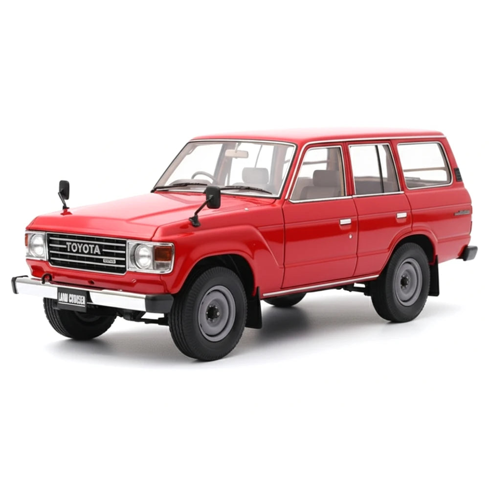 [Kyosho] 1:18 Toyota 1980 Land Cruiser J60 Red Model Car Die-Cast