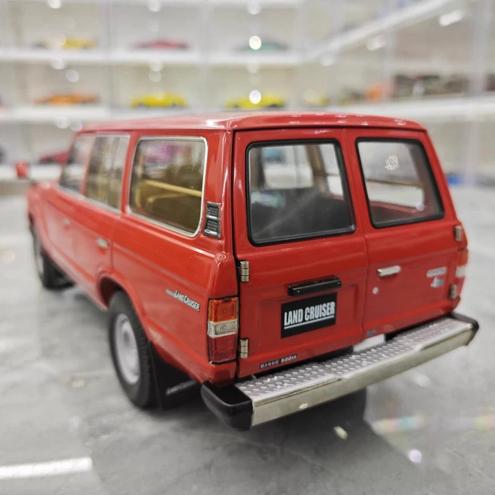 [Kyosho] 1:18 Toyota 1980 Land Cruiser J60 Red Model Car Die-Cast