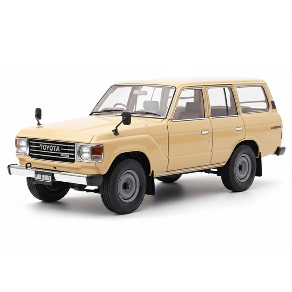 [Kyosho] 1:18 Toyota 1980 Land Cruiser J60 Yellow Model Car Die-Cast