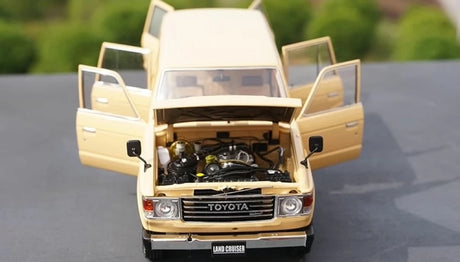[Kyosho] 1:18 Toyota 1980 Land Cruiser J60 Yellow Model Car Die-Cast
