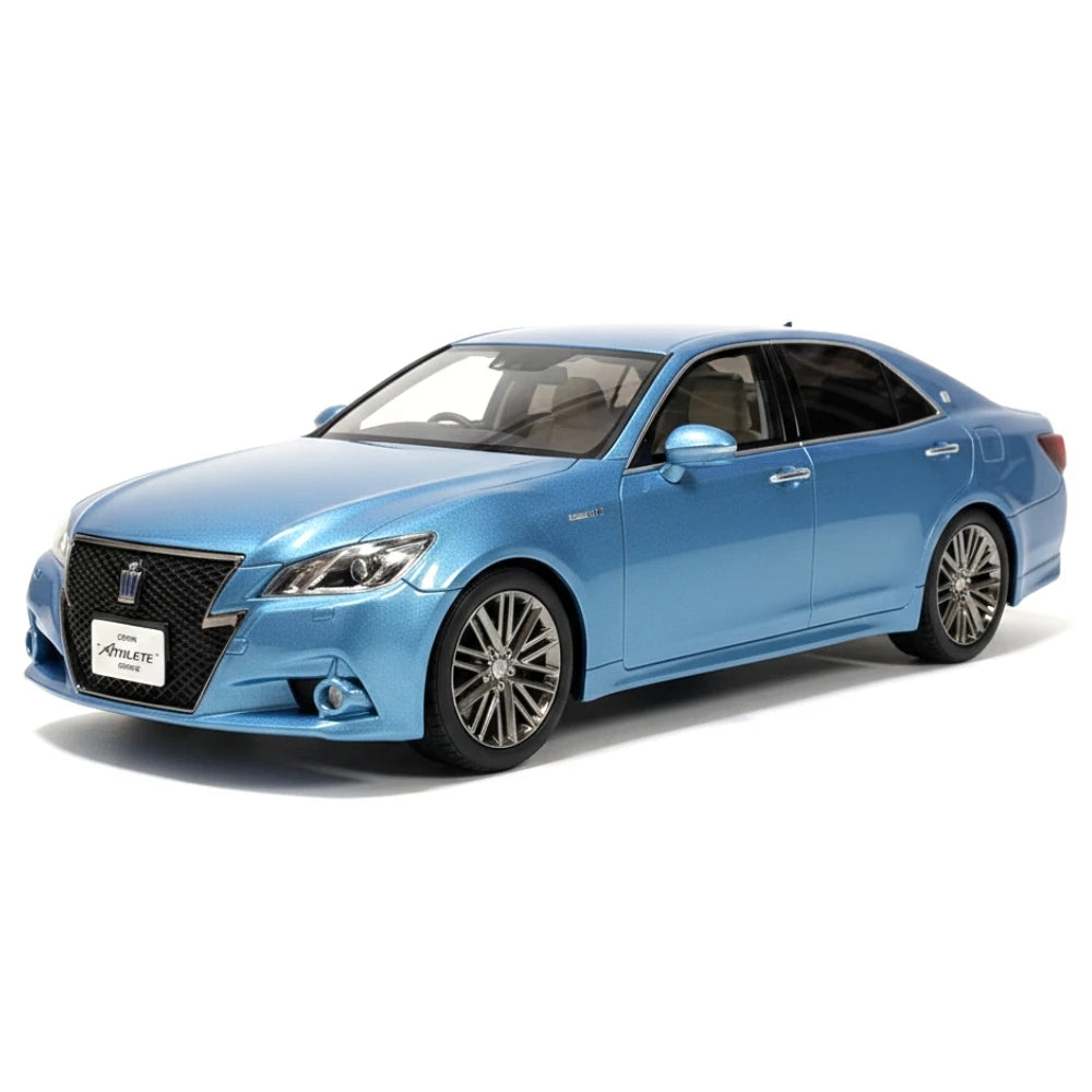 [Kyosho] 1:18 Toyota 2012 Crown Athlete S210 Blue Model Car Die-Cast