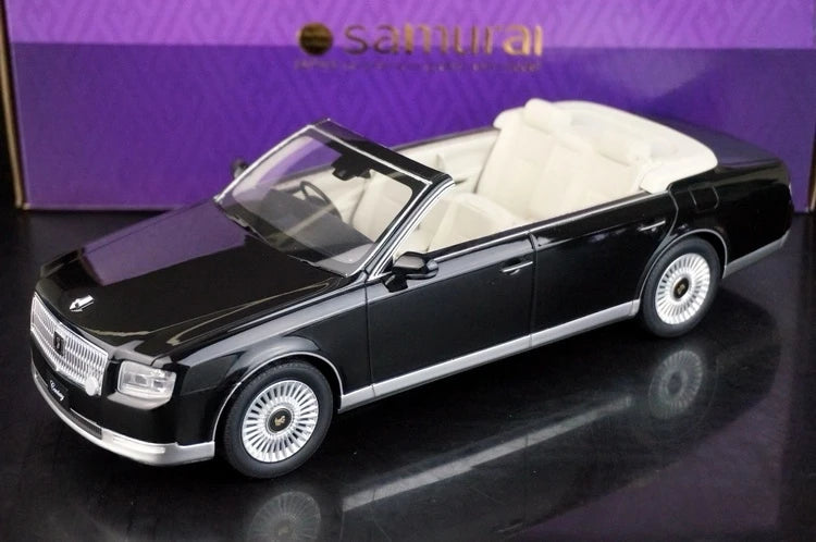 [Kyosho] 1:18 Toyota 2019 Century Convertible svart modellbil Die-Cast
