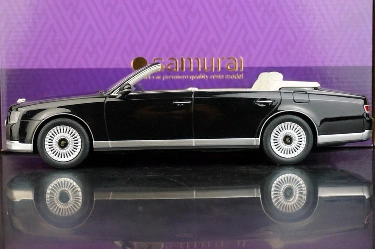 [Kyosho] 1:18 Toyota 2019 Century Convertible svart modellbil Die-Cast